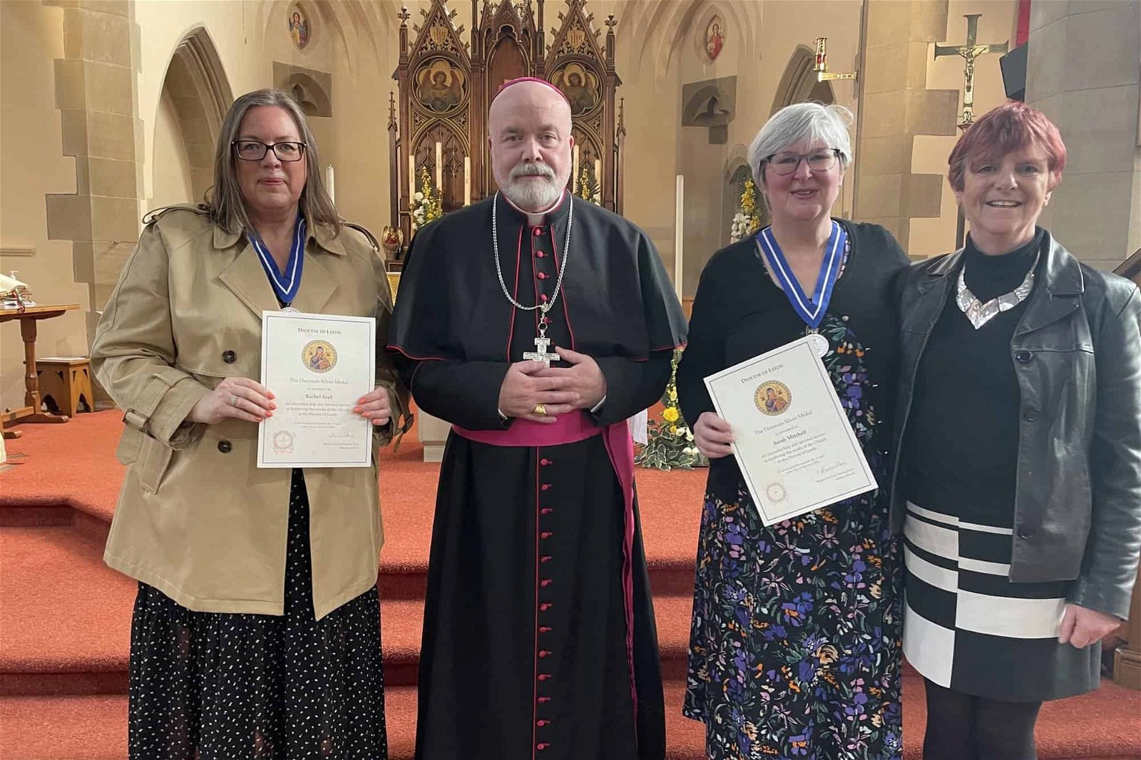 2024 04 07 Volunteers Awarded Diocesan Medals 02 scaled uai