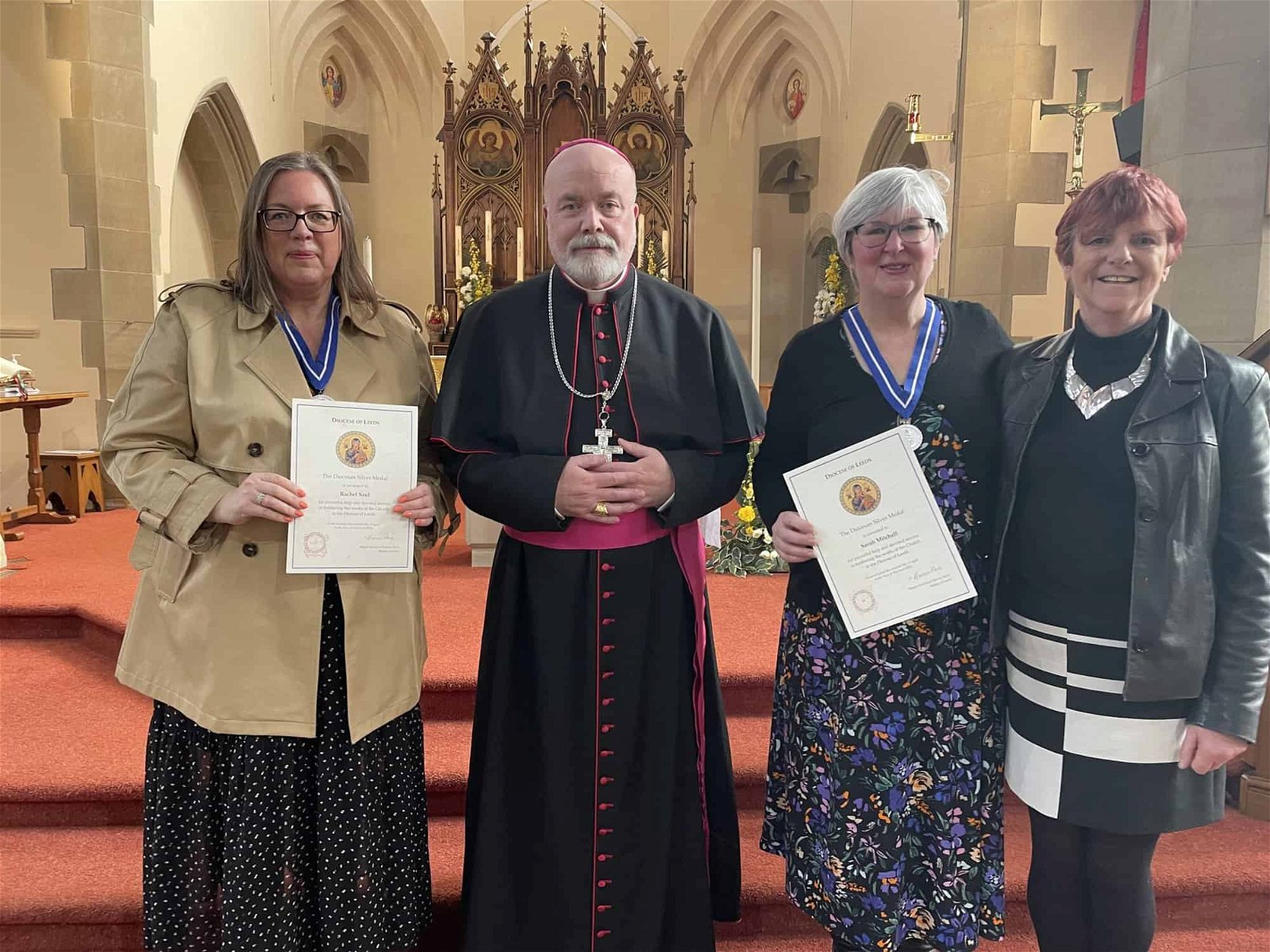 2024 04 07 Volunteers Awarded Diocesan Medals 02 scaled